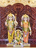 Bhagwan Shri Ram, Shri Sitaji and Shri Hanumanji